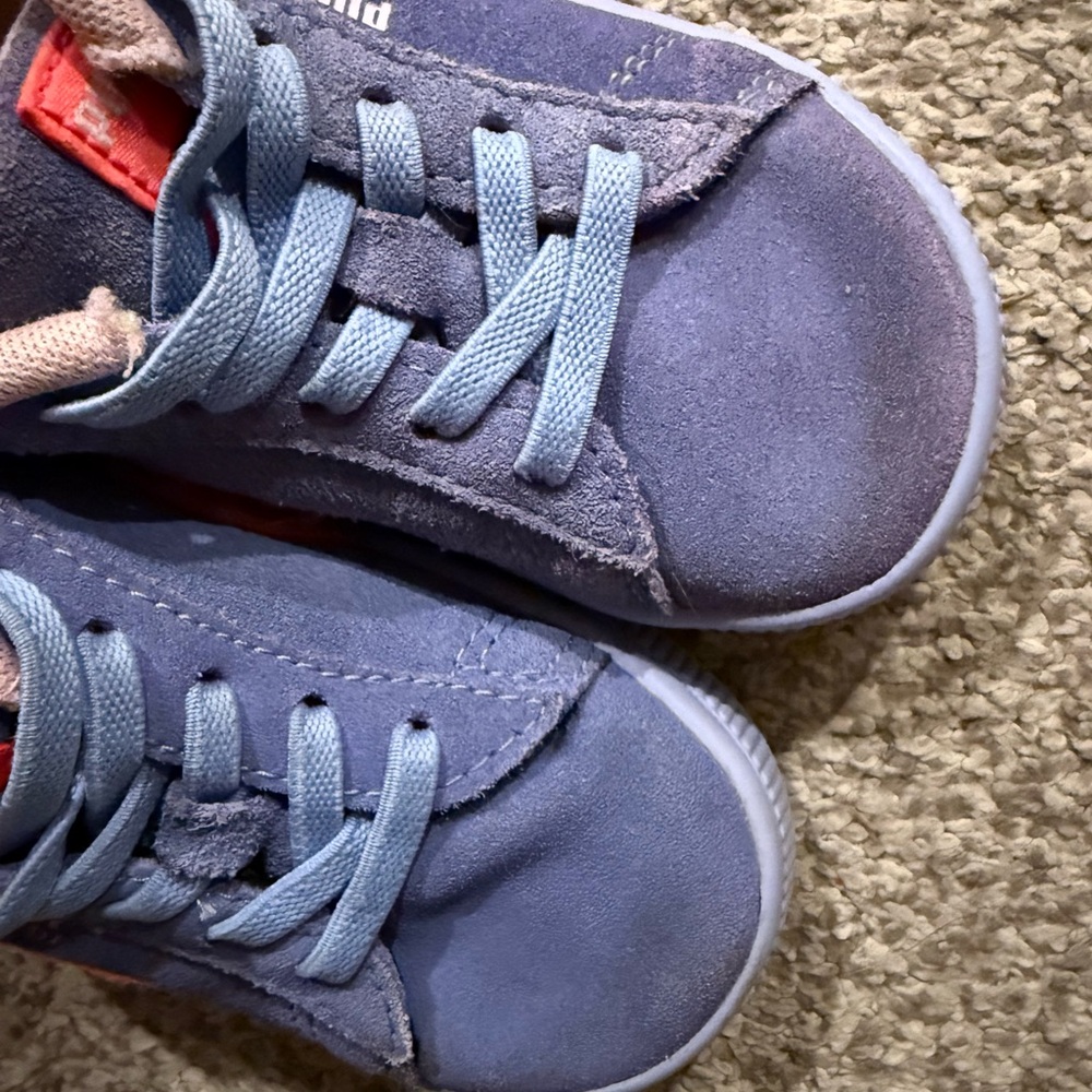 Puma Kids Sneakers - Coral Suede - Picture 12 of 13